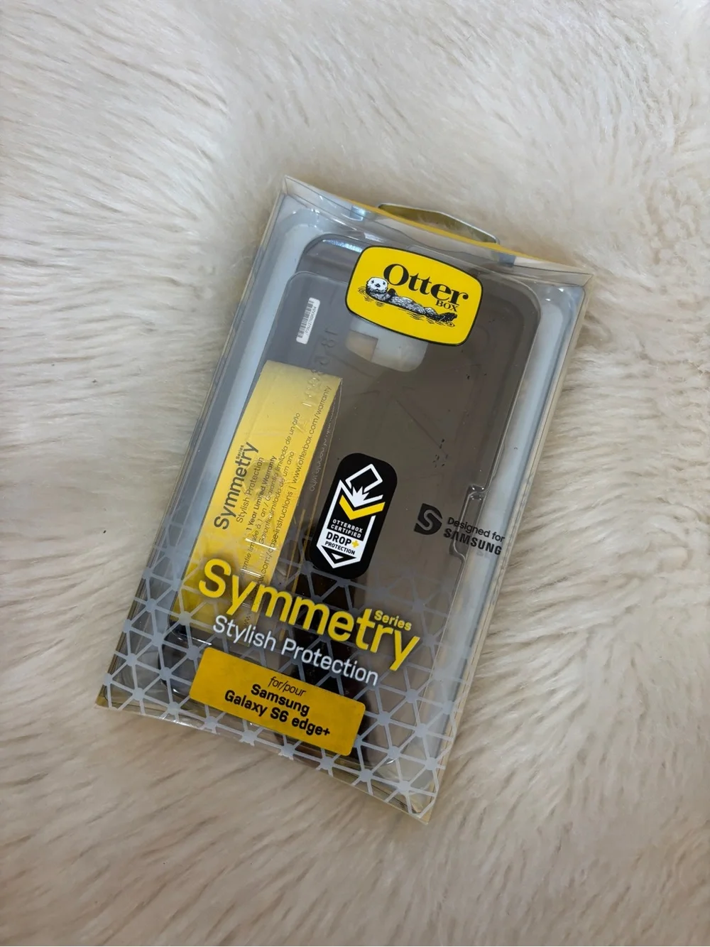 OtterBox Symmetry Series Gray Phone Case for Samsung Galaxy S6 edge+